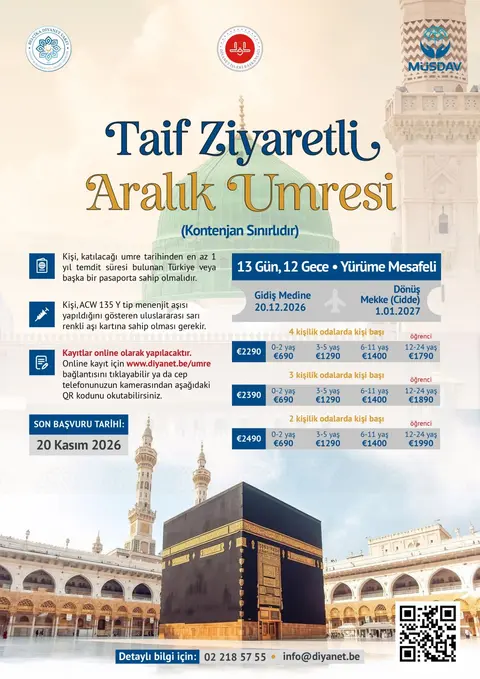 2026-2027 Umre Turu