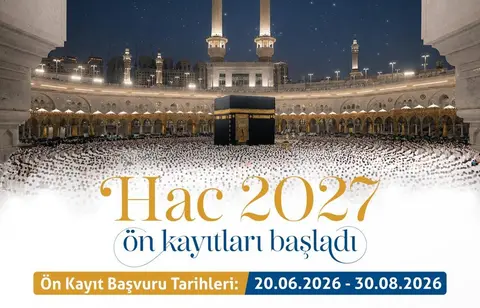 2027 Hac Ön Kayıtları