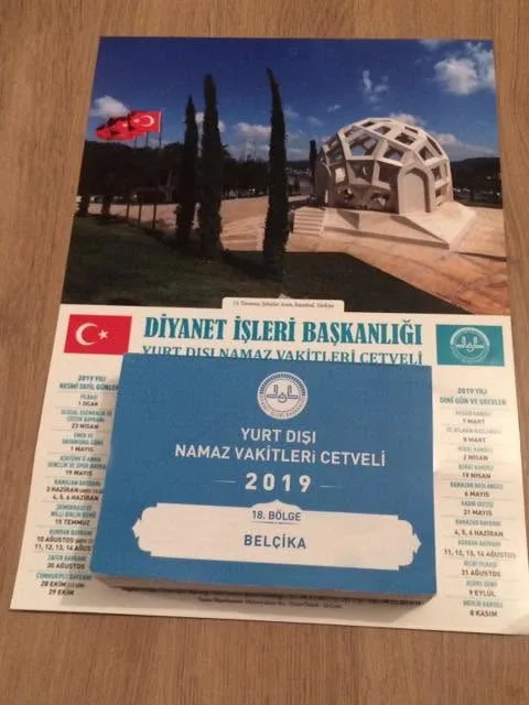 Le calendrier Diyanet 2019 est arrivé