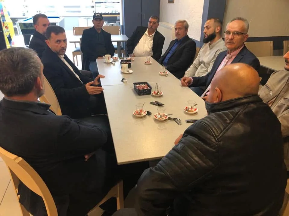 Visite du conseiller religieux pour le Mevlid Kandili
